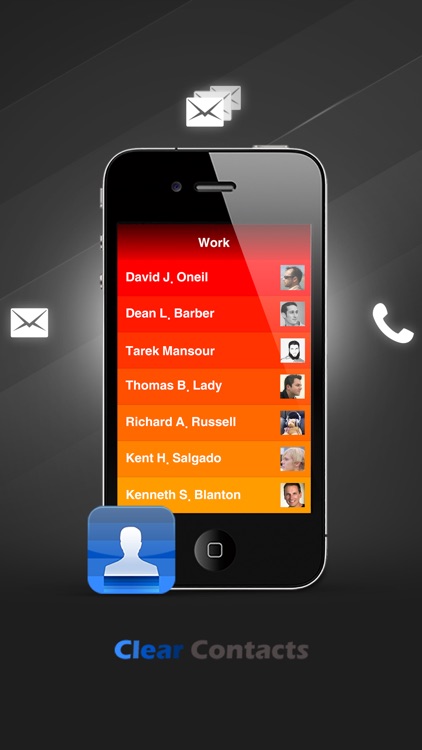 Clear Contacts : Elegant Speed Dialer