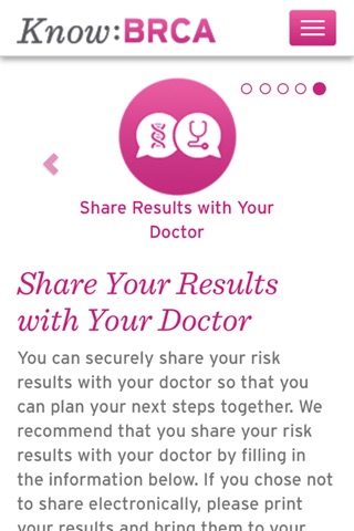 Know:BRCA screenshot 3