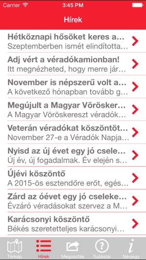 Véradás Vöröskereszt(圖3)-速報App