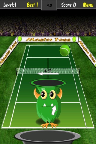 Master Toss - Precision Practice On Tennis Court screenshot 2