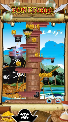 スーパージャンプゲーム無料による恐ろしい海賊ジャンプクレイジーアドベンチャーゲームのおすすめ画像4