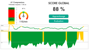 Massage cardiaque et DSA screenshot