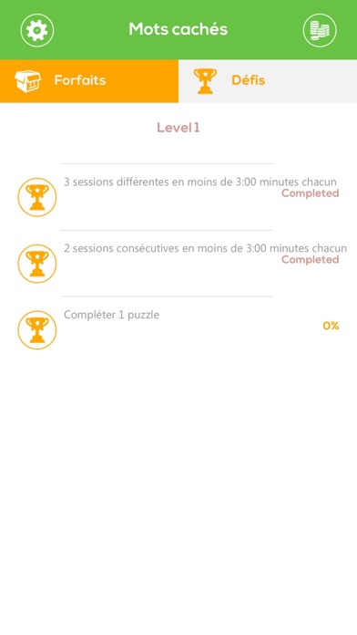 Screenshot #3 pour Mots cachés - jeu de puzzle gratis