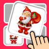 Christmas memo card match 3D - build up your brain with education training game