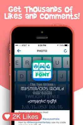 Game screenshot OMG Font Keyboard apk