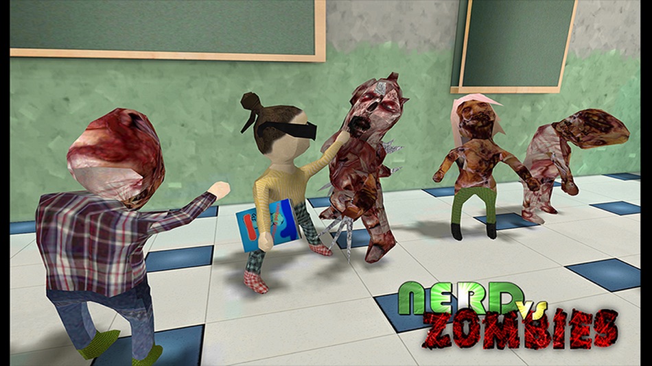 #1. Bad Nerd vs Zombies (iOS) 由: VNL Entertainment Ltd.