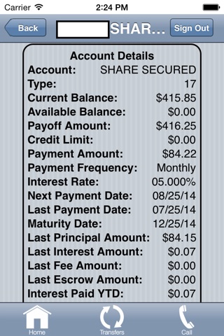 Member Preferred FCU screenshot 4