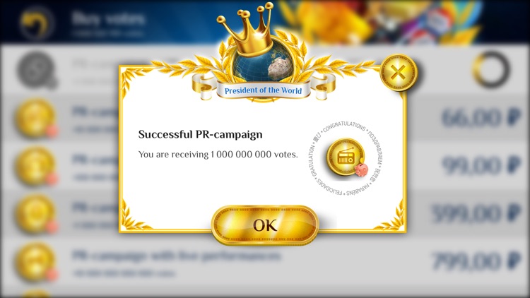 President of the World - idle & clicker game with online mode