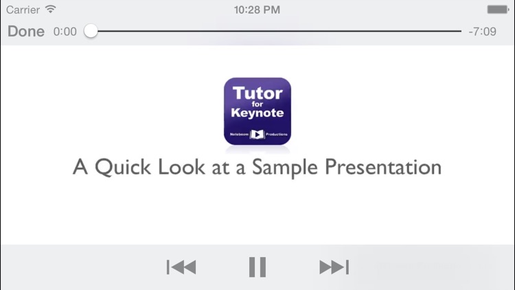 Tutor for Keynote for OS X screenshot-3