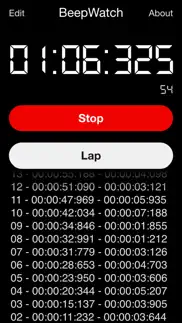 beepwatch lite - beeping circuit training interval stopwatch iphone screenshot 4