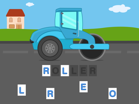 Screenshot #6 pour First Words Trucks and Things That Go - Educational Alphabet Shape Puzzle for Toddlers and Preschool Kids Learning ABCs Free