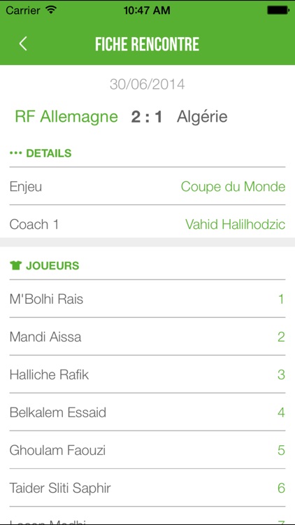 Algérie Foot Archives screenshot-3