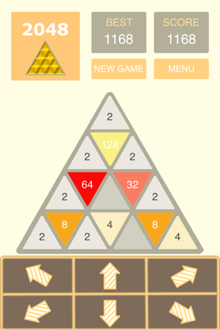 2048 Triangular screenshot 4