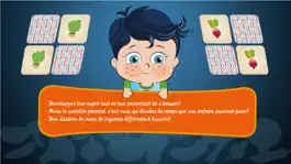 Game screenshot Learn French with Little Genius - Matching Game - Vegetables apk