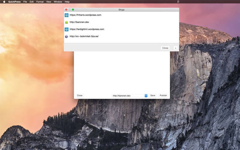 QuickPress - Quick blogging for Wordpress thumbnail 3