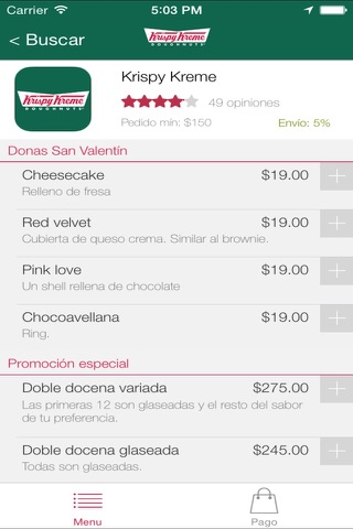 Krispy Kreme a Domicilio screenshot 4