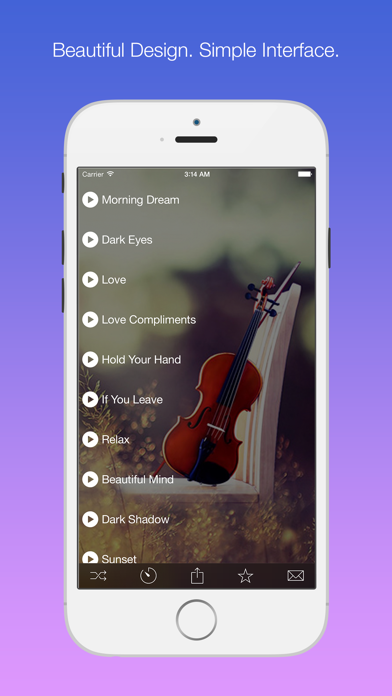 Screenshot #1 pour Classic Melody — Relaxing, Calming, and Soothing Instrumental Music to Relieve Stress and Help Sleep Better (Free)