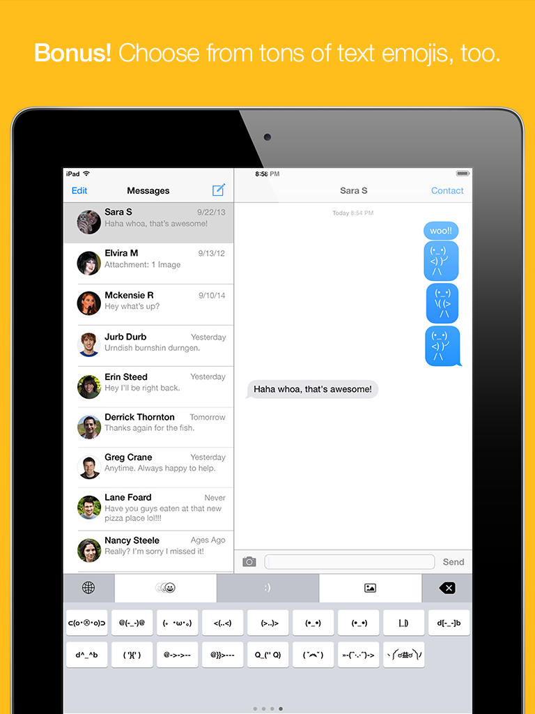 Gifmoji - emoji animated gif keyboard