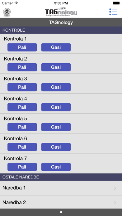Screenshot #1 pour GSM kontroler
