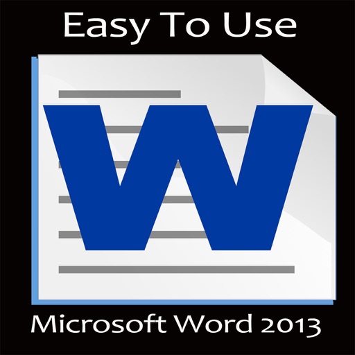 Easy To Learn - Microsoft Word 2013 Edition Icon