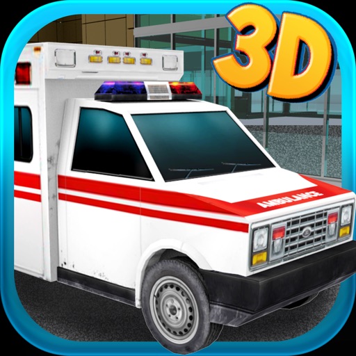 3D Ambulance Simulator - Real hospital parking and simulation game icon