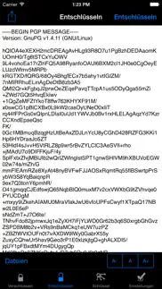 secumail iphone bildschirmfoto 1