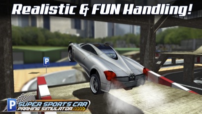 Super Sports Car Parking Simulator - Real Driving Test Sim Racing Games Screenshot 4