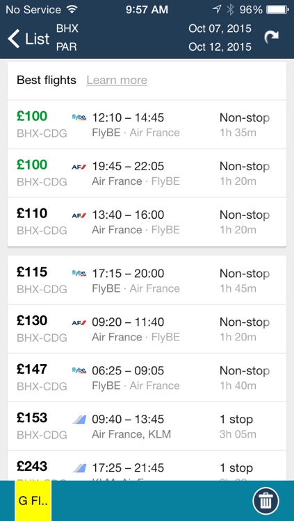 Birmingham Airport Pro (BHX) Flight Tracker radar screenshot-4