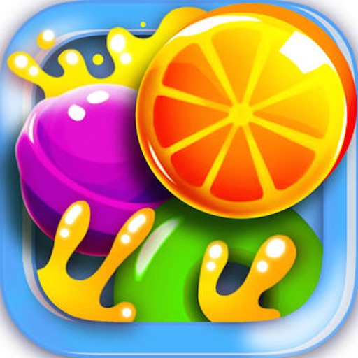 Juicy Fruit - 3 match puzzle yummy blast mania game Icon