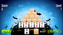 Game screenshot Tri Peaks Halloween apk