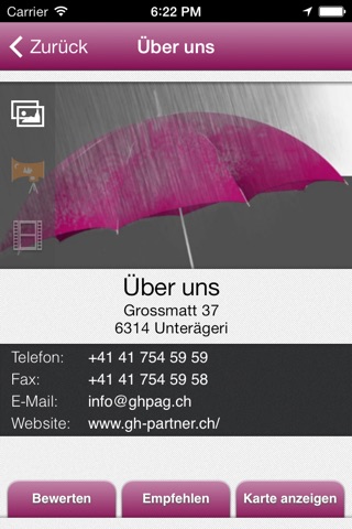 Grüring, Hüsler & Partner screenshot 2