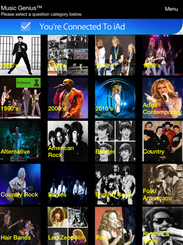 Screenshot #4 pour Music Genius - Trivia on Rock, Pop, Country and More