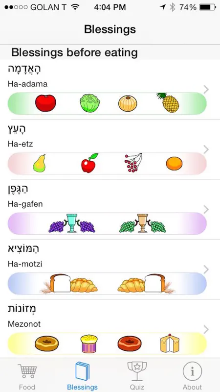 iBless Food screenshot 1 of 4