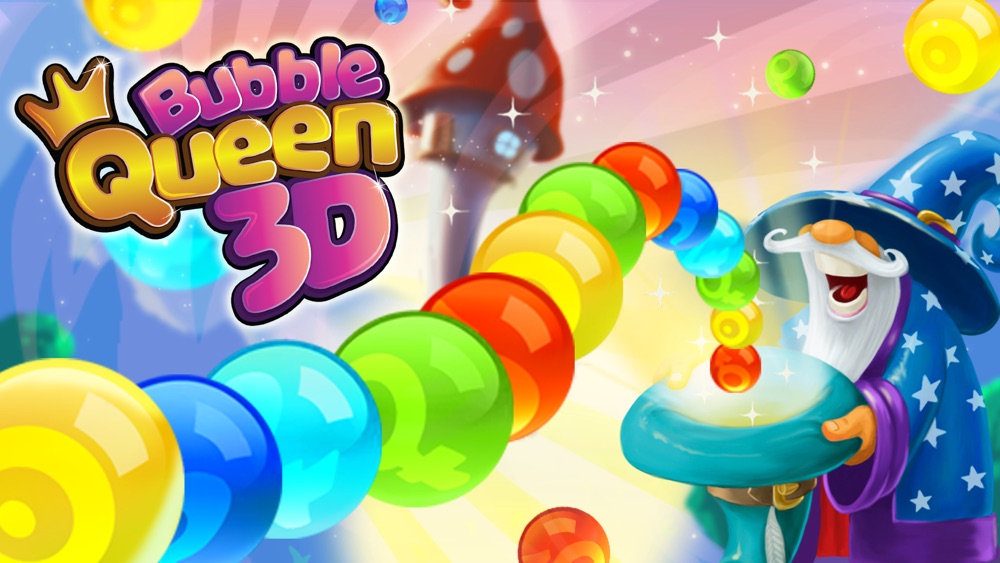 Bubble Queen 3D: Magic Frog