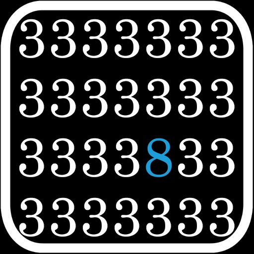 Diber - Find the different number icon