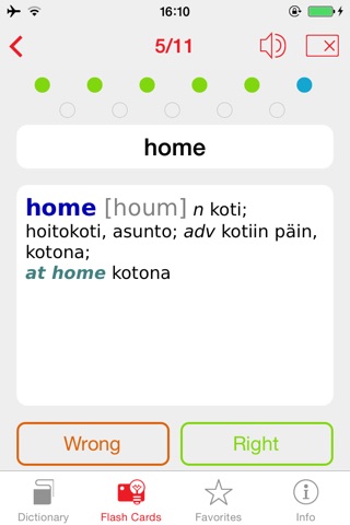 Finnish <-> English Berlitz Essential Dictionary screenshot 4