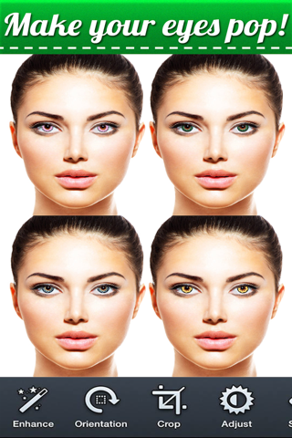 Beautify Eye Color Changer - Selfie Magic Eye Color Effect Photo Editor screenshot 2