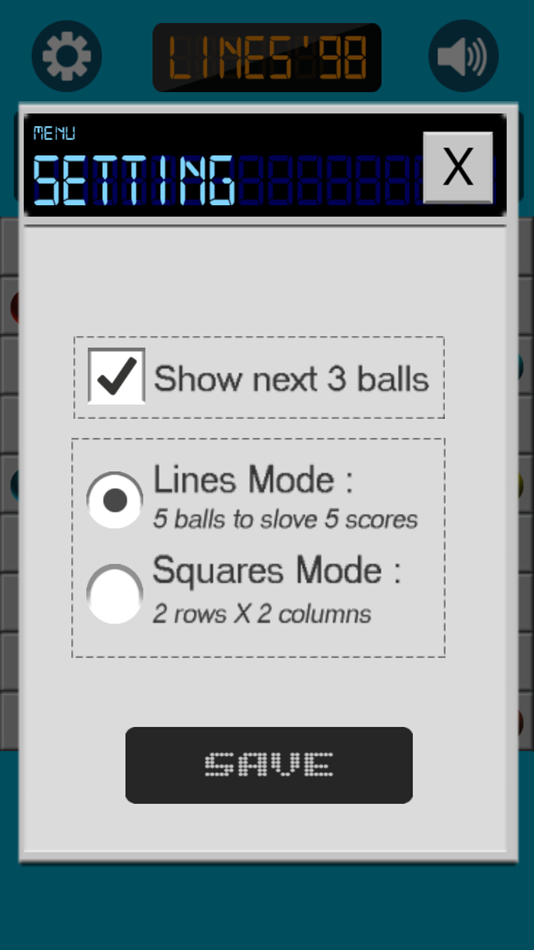 #5. Lines 98 - Color Balls Classic (iOS) 由: PPCLINK Software
