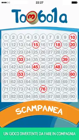 Game screenshot Tombola Napoletana Vocale apk