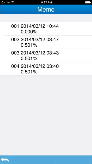 iAlco Smart iPhone screenshot