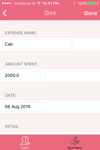 Expense Split screenshot 3