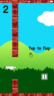 flappy farty man - free wingsuit flight game iphone screenshot 2