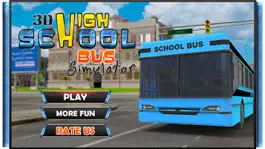 Game screenshot 3D High School Bus Simulator - Bus driver and crazy driving simulation & parking adventure game mod apk