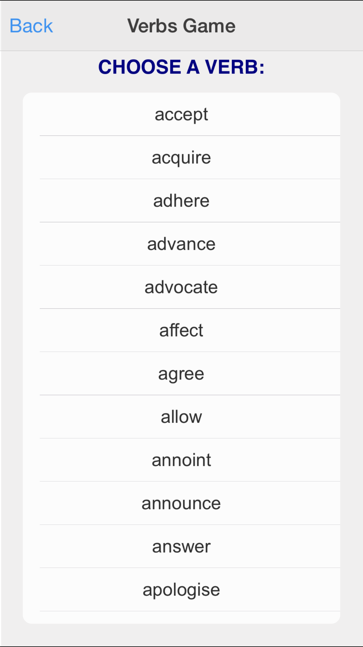 Farsi with FlashCards! screenshot 4