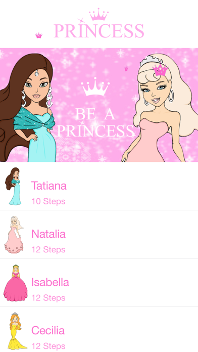 Screenshot #1 pour How To Draw: Princess