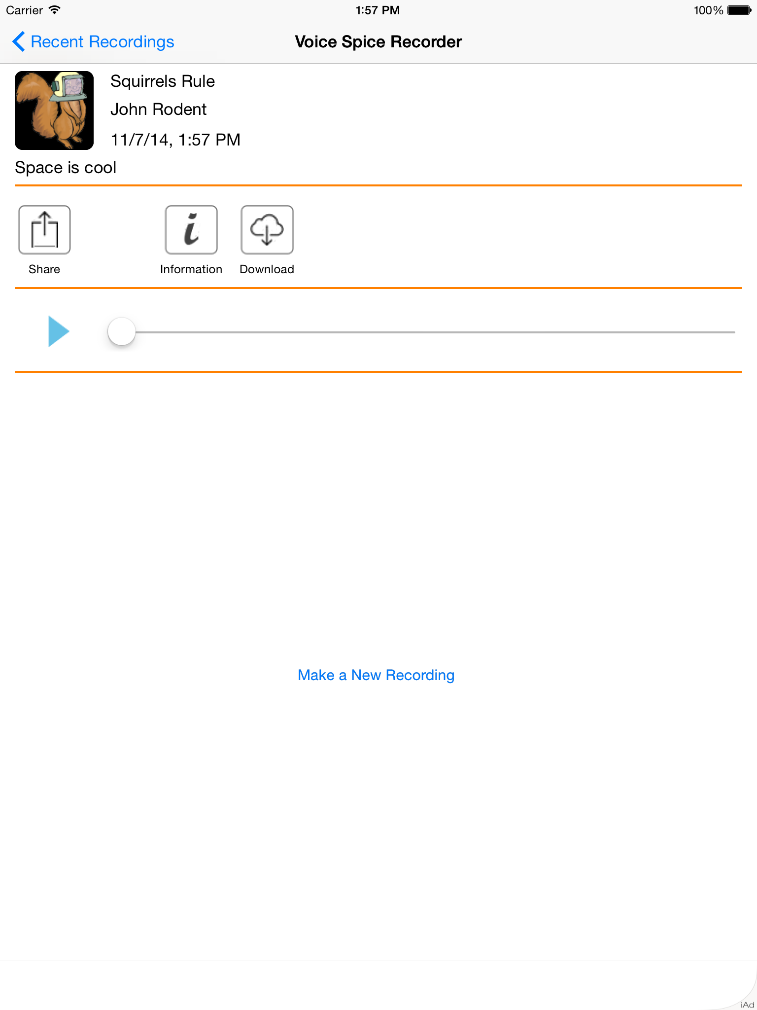 Voice Spice Online Recorder