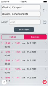 wiennetz.at - schneller einsteigen - umsteigen - aussteigen - Wiener Linien Info screenshot