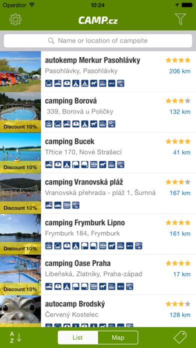 Screenshot #1 pour Camp.cz