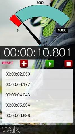 Game screenshot Walk - Pedometer Step Counter for running, jogging and training with widget apk