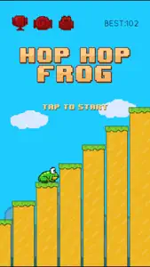 Hop Hop Frog! - Leap Froggy Hopper screenshot #1 for iPhone